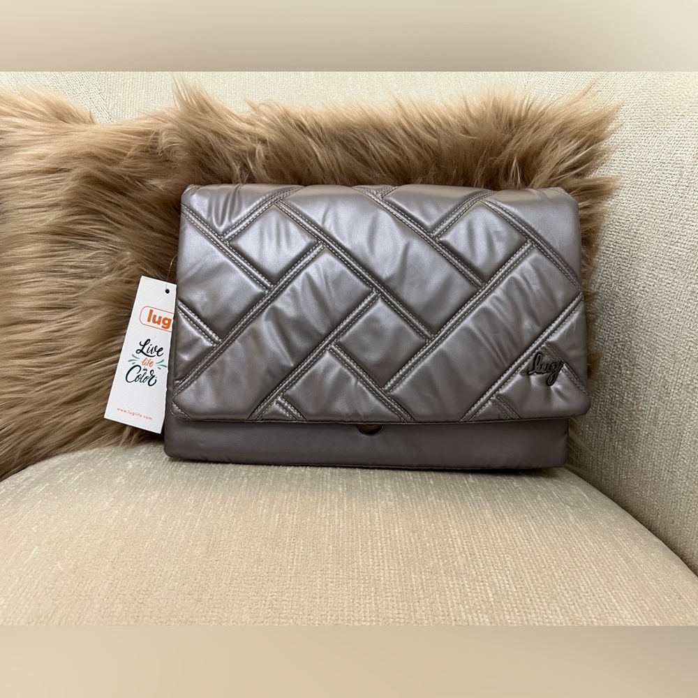 Lug Huddle Metallic Pearl NWT